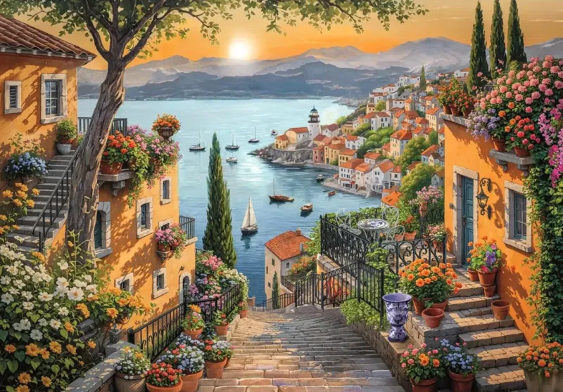 Clementoni : Steps to the Harbor (1500)