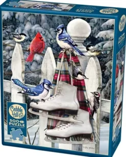 Cobble Hill : Birds with Skates (500)