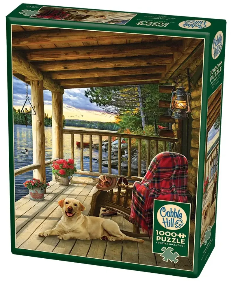 Cobble Hill : Cabin Porch (1000)