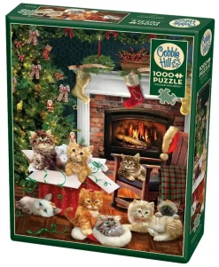 Cobble Hill : Christmas Kittens (1000)