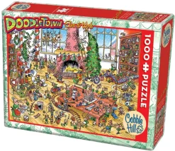Cobble Hill : Doodle Town - Elves at Work (1000)