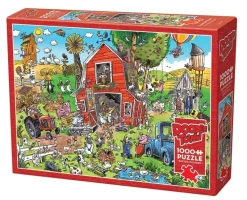 Cobble Hill : Doodle Town - Farmyard Folly (1000)