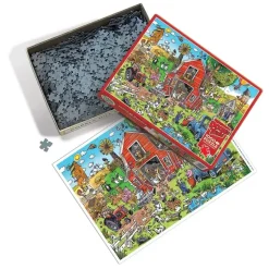 Cobble Hill : Doodle Town - Farmyard Folly (1000)