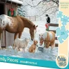 Cobble Hill : Family Pieces - Winter Barnyard (350)