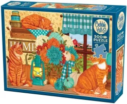 Cobble Hill : Pumpkin Patch Cats (500)