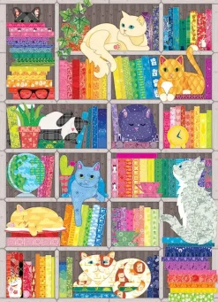 Cobble Hill : Rainbow Cat Quilt (1000)