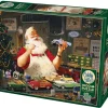 Cobble Hill : Santa Painting Cars (1000)