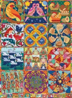 Cobble Hill : Twelve Days of Christmas Quilt (1000)