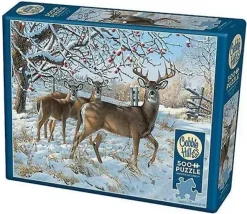 Cobble Hill : Winter Deer (500)