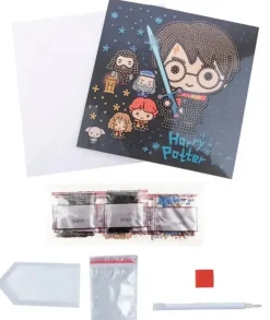 Craft Buddy : Crystal Card Kit - Harry Potter Family