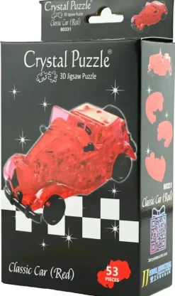 Crystal Puzzle : Classic Car - Red (53)