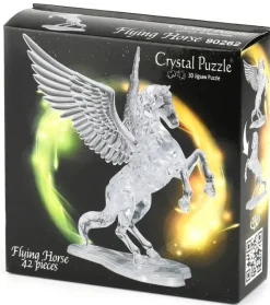 Crystal Puzzle : Flying Horse - Clear (42)