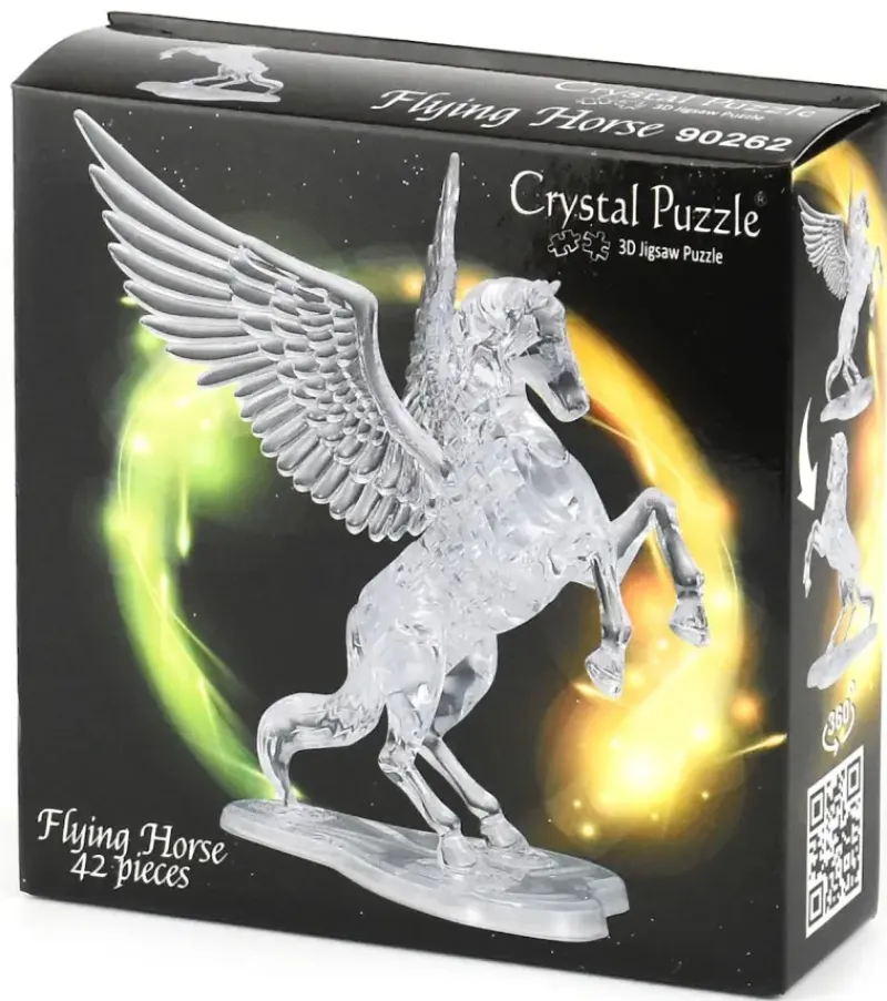 Crystal Puzzle : Flying Horse - Clear (42)