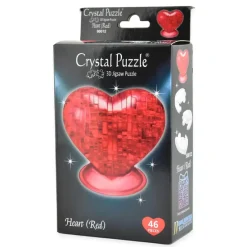 Crystal Puzzle : Heart - Red (46)