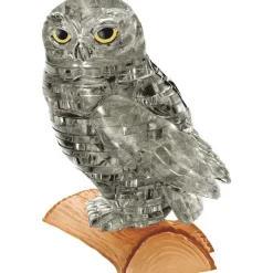 Crystal Puzzle : Owl - Gray (42)