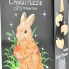 Crystal Puzzle : Rabbit - Brown (41)