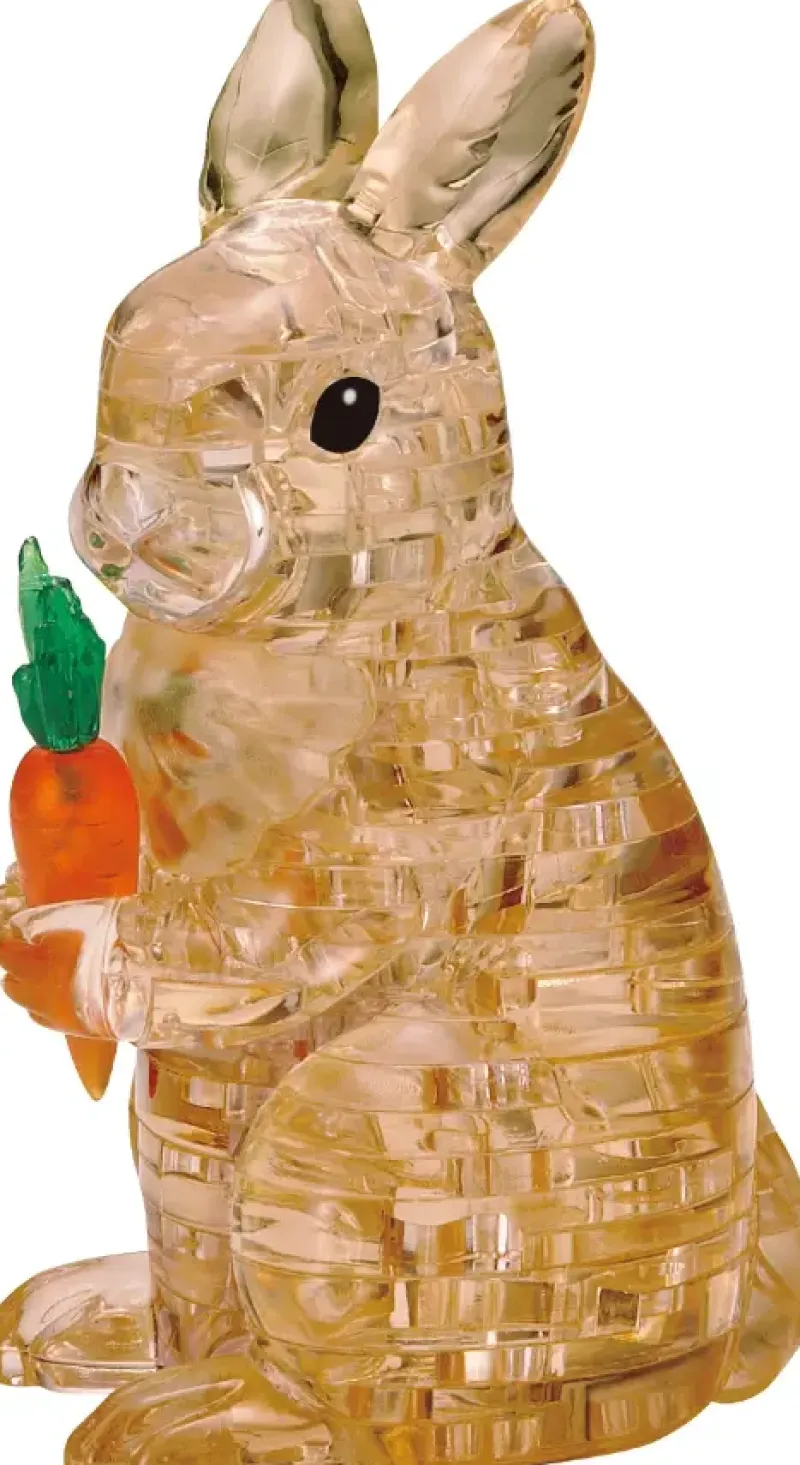 Crystal Puzzle : Rabbit - Brown (41)