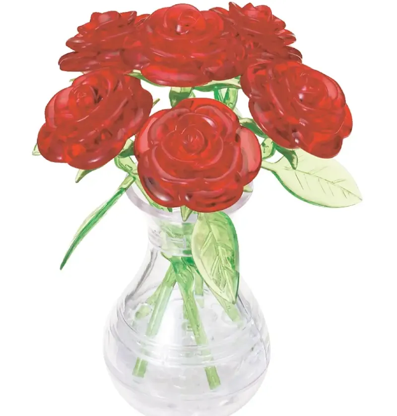 Crystal Puzzle : Six Roses - Red (47)