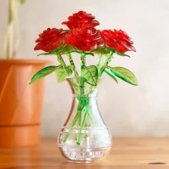 Crystal Puzzle : Six Roses - Red (47)