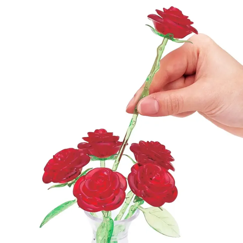 Crystal Puzzle : Six Roses - Red (47)