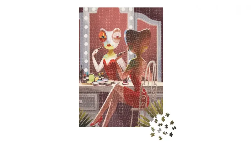 Övriga Dixit Puzzle Collection: Chameleon Night (1000)