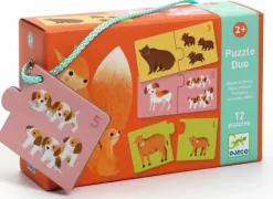 Övriga Djeco: Puzzle Duo - Baby Animals (24)