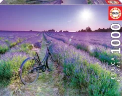 Educa : Bike in a Lavender Field (1000)