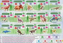Educa : Dinosaurs World Map (150)