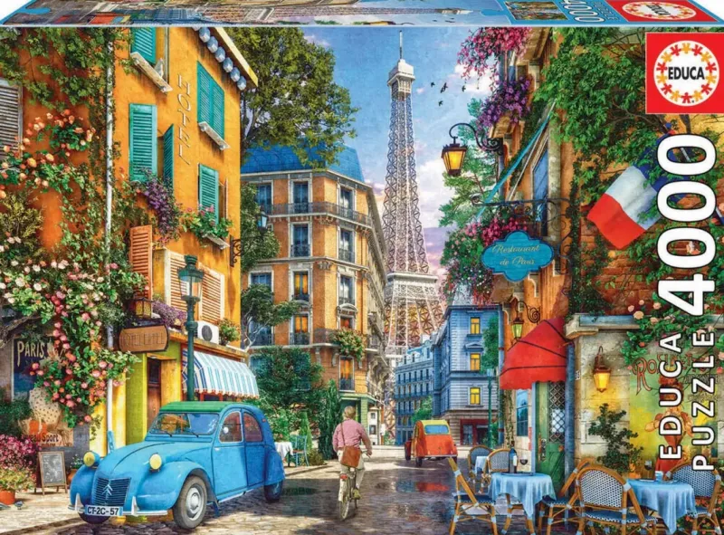 Educa : Dominic Davison - The Old Streets of Paris (4000)