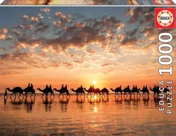 Educa : Golden Sunset on Cable Beach, Australia (1000)