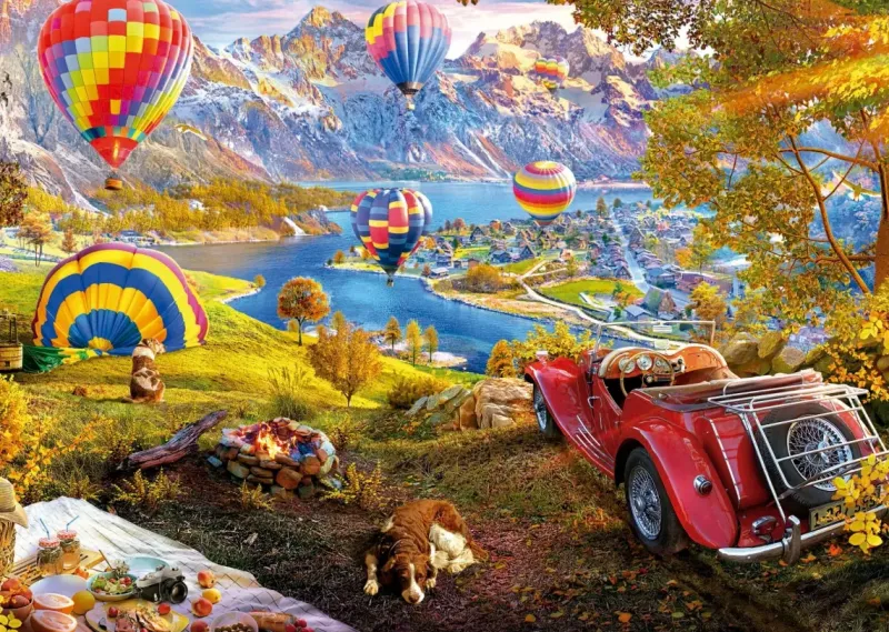Educa : Hot Air Balloon Valley (3000)