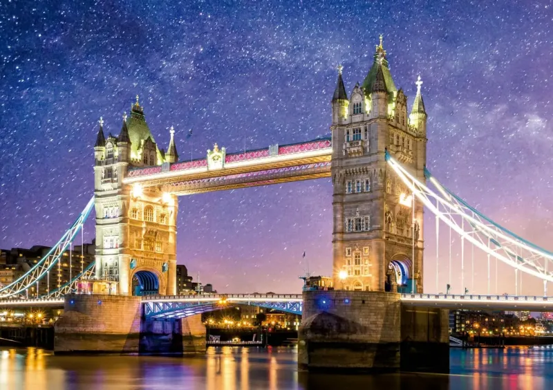 Educa : Tower Bridge, London - Neon (1000)