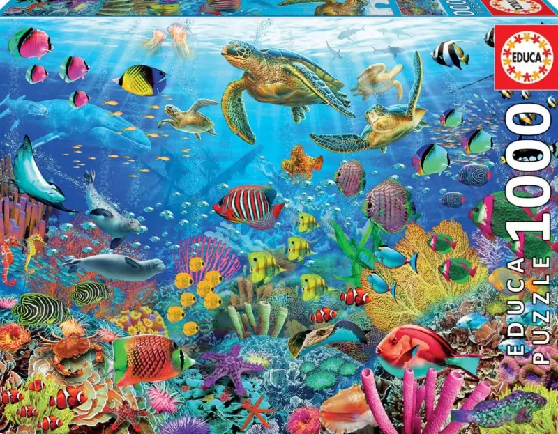 Educa : Tropical Fantasy Turtles (1000)