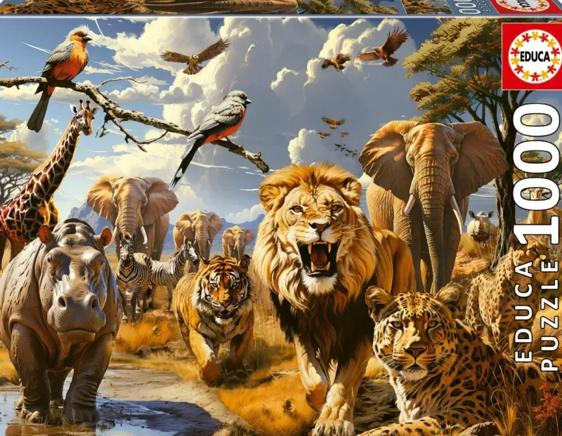 Educa : Wild Animals (1000)
