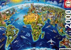 Educa : World Landmarks Globe (2000)