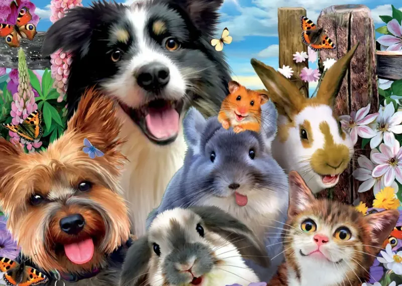 Educa : Yard Buddies Selfie (500)