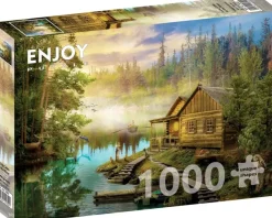 Enjoy : A Log Cabin on the River (1000)