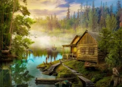 Enjoy : A Log Cabin on the River (1000)