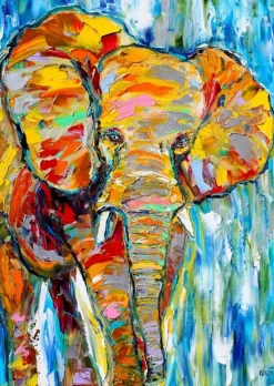Enjoy : Colorful Elephant (1000)