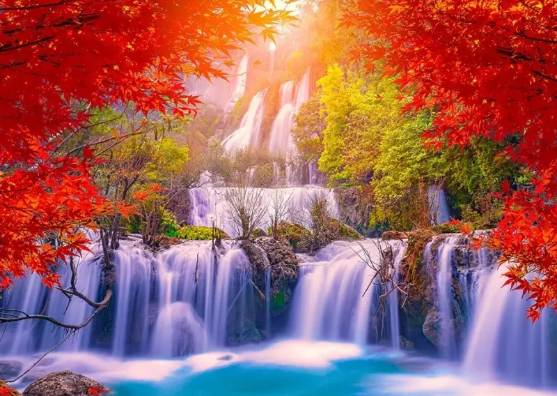 Enjoy : Thee Lor Su Waterfall in Autumn, Thailand (1000)