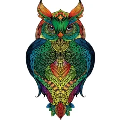 Eureka : Rainbow Wooden Puzzles, Owl (137)
