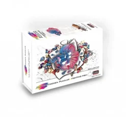 Eureka : Rainbow Wooden Puzzles, Fighting Fish (112)