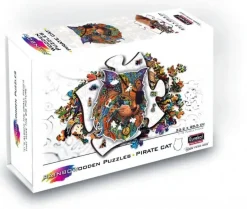 Eureka : Rainbow Wooden Puzzles, Pirate Cat (116)
