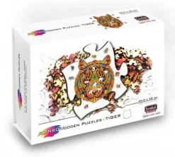 Eureka : Rainbow Wooden Puzzles, Tiger (138)