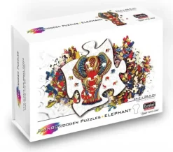 Eureka : Rainbow Wooden Puzzles, Elephant (120)