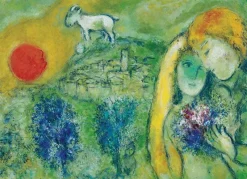 EuroGraphics : Chagall - The Lovers of Vence (1000)