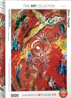 EuroGraphics : Chagall - The Triumph of Music (1000)
