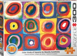 EuroGraphics : Color Study of Squares by Wassily Kandinsky - 3D Effekt (300)