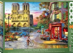 EuroGraphics : Dominic Davison - Notre Dame Sunset (1000)