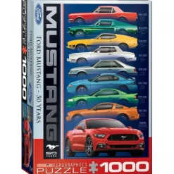 EuroGraphics : Ford Mustang - 50 Years (1000)